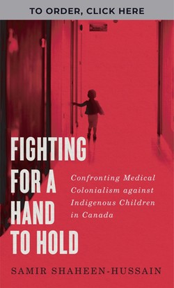 Cover of Fighting for A Hand to Hold, with banner at top saying TO ORDER, CLICK HERE